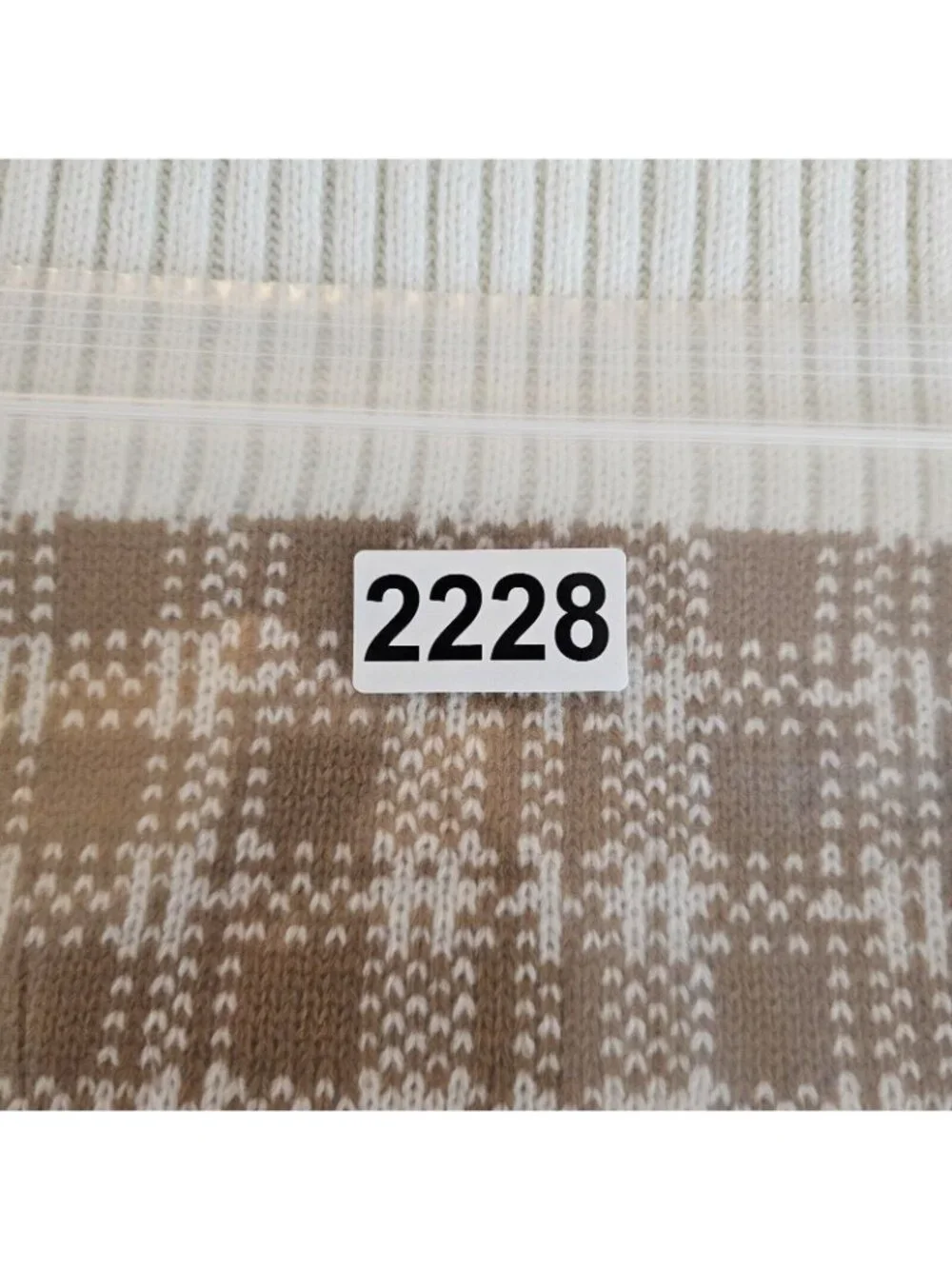 NWT Timberland Scarf One Size Brown Plaid Knit Buffalo Check Winter Outdoor
